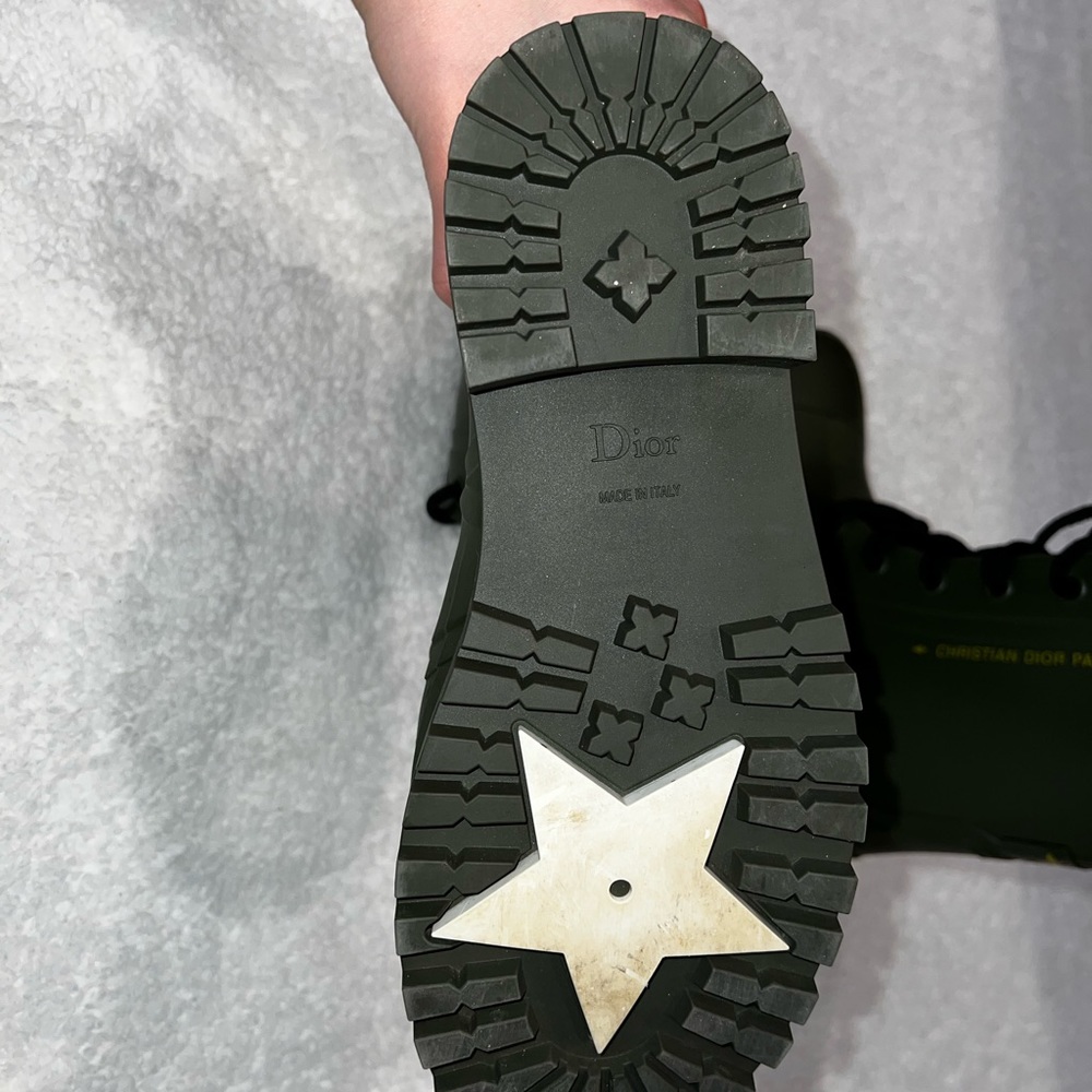 Army Green Dior combat boots - Picture 2 of 2